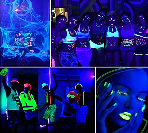 image for Roleadro UV Black Light Flood Light Bulb, 50w UV Led Floodlight Outdoo