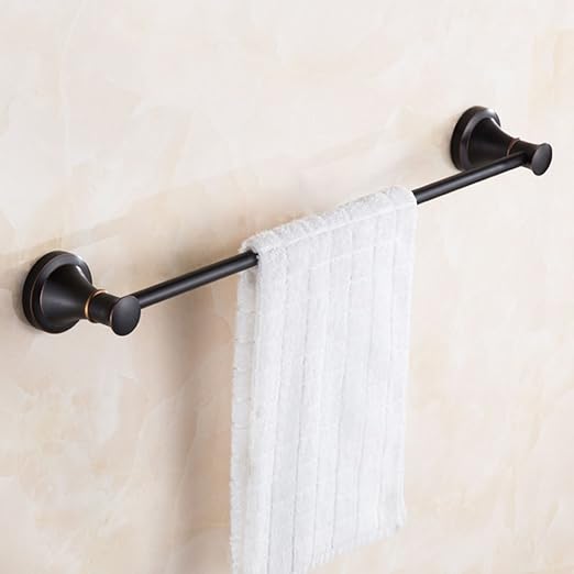 Toallero de Barra Negra Envejecida, Barra única/Colgante ...