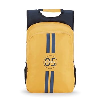 Tommy Hilfiger 16.2 Ltrs Yellow/Navy Laptop Backpack (TH/BIKOL14MAR)