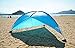 Oileus Super Big Canopy Tent with Sand Bags - Easy up Beach Tent Sun Shelter and Lightweight Sun Shade Tarp for Camping Family Picnic, Waterproof and Windproof, Blue, 16 × 16Ft