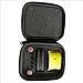 Our K9 Yellow Small Dog No Bark Collar - Anti Bark Vibration Control - 7 Levels Button Adjustable Sensitivity Control - Warning Beep Then Vibration for 10 - 60 lb. Dogs - Low Battery Alarm