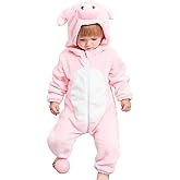 CuteOn Toddler Halloween Costume Onesie Cosplay Romper Christmas Infants Baby Costume Pig 3Months-4Years