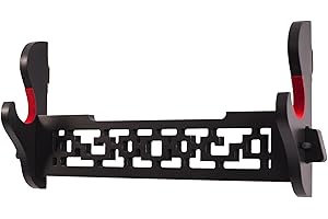 FOXSMZZ Sword Holder Wall Mount Velvet Padded Samurai Sword Stand Display Katana Wakizashi Tanto Wall Hanger Sword Rack (1-Tier)