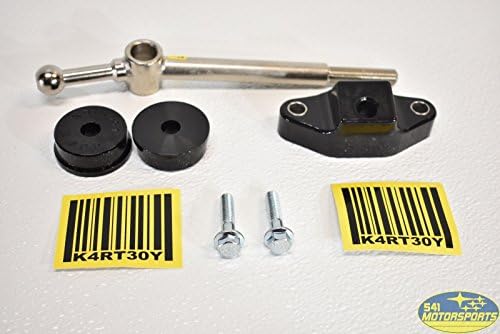 Kartboy Short Throw Shifter &amp; Bushings Kit Subaru Forester 1998-2005 Baja 03-06