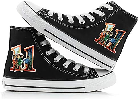 Stranger Things Unisex Canvas Shoes Hi-Top Lace-up Fashion Sneaker-1