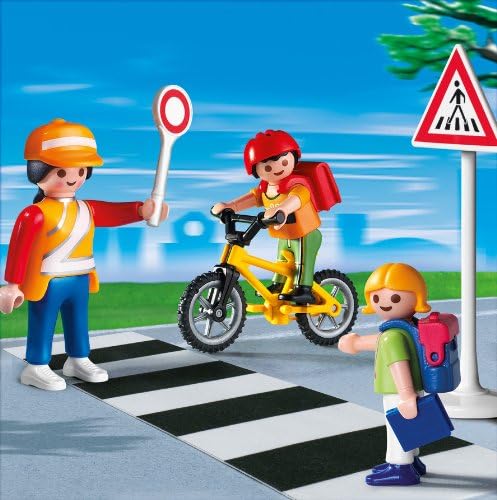 Playmobil 4328 School Crossing with Kids, Multicoloured, 15 x 15 x 5 cm - Image 3