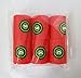 6MILES 12 Pcs Red Foam Target For NERF N-Strike Blasters EVA Sponge Refill Bullet Series Kid Toy Gun Parts Play Game Gift