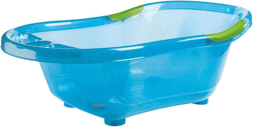 Dbb Remond Baignoire Rigide Bleue Translucide Pailletee Bleu Amazon Fr Bebes Puericulture