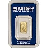 1 Gram Gold Bar - Sunshine Minting - .9999 Fine in Sealed Assay