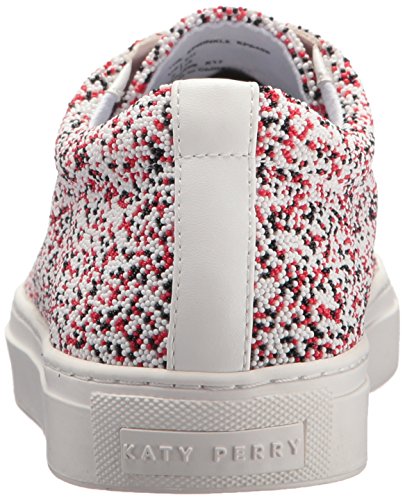 Katy Perry Women's The Sprinkle Sneaker, red/multi, 8.5 Medium US