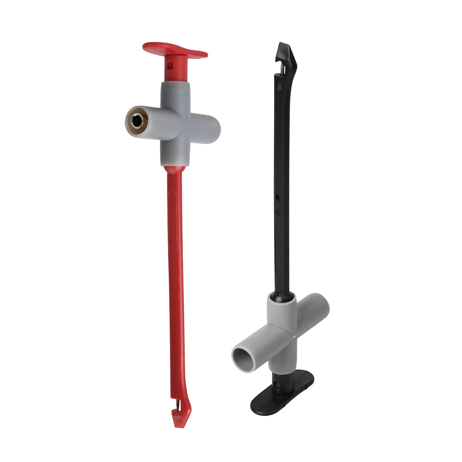 Pumwoy 2 PCS Puncture Probes, Wire Piercing Probe Clip 4mm, P5010 Automotive Test Lead, P5010 Multimeter Test Clip, Auto Puncture Probe Wire Piercing Probe Set for Car Inspection and Repair