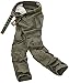 Leward Men's Casual Outdoors Active Military Army Cargo Camo Camouflage Combat Work Pants Trousers (32, Army Green)