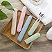 Travel Toothbrush Case Portable Toothbrush Container Holder Plastic Dust-Proof Box for Business Trips Hotel Camping School Daily Use(4 Packs)