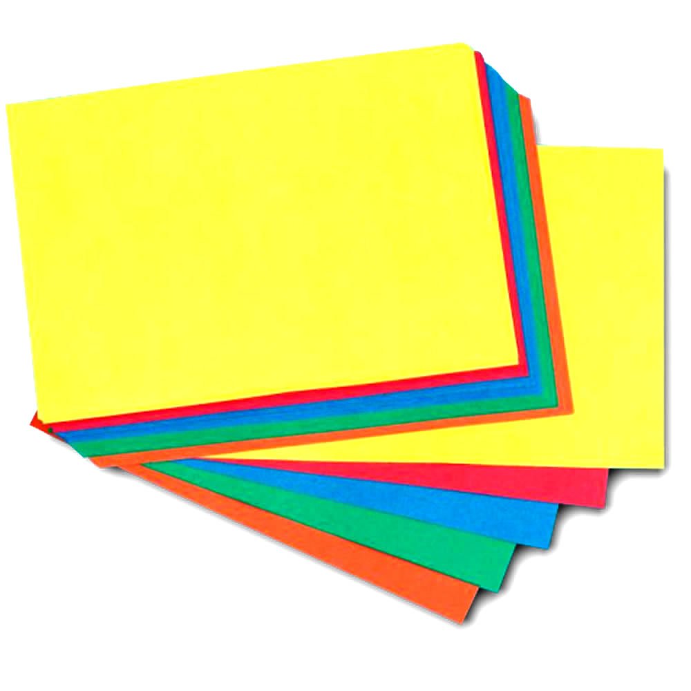 A2 Recycled Vivid Bright Coloured Card 180gsm/230 Micron Pack of 25 Sheets by BCreative®