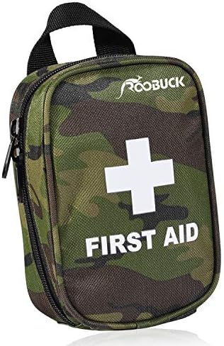 Roobuck First Aid Kit - for Car,Travel, Sports, Camping, Home,Hiking or Office | Complete Emergency Bag Fully stocked with Medical Supplies