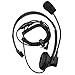 abcGoodefg Over-head Headset Earpiece Mic for 1-pin Motorola Talkabout MH230R MS350R MR350R MD200TPR MT350R MG160A MH230TPR 2 Two Way Radio Walkie Talkie