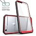 SUPCASE Case for iPhone 6/6s - Retail Packaging - Clear/Red/Black