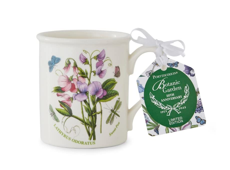 Botanic Garden Portmeirion 50th Anniversary Breakfast Mug