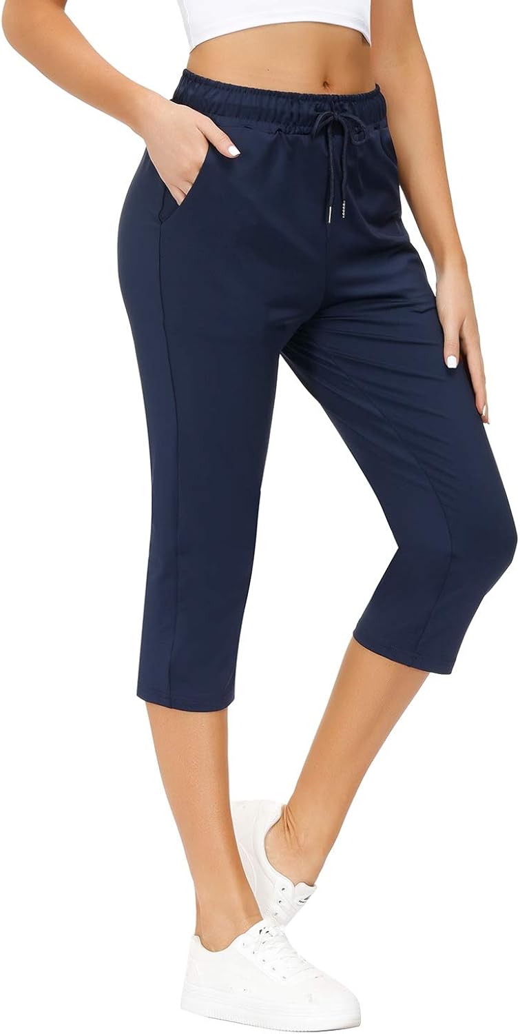 Buy Yidarton Womens Yoga Pants Wide Leg Out Pocket Sport