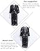 shermie Women's Short Sleeve Summer Lightweight Kimono Loose Long Floral Swimsuits Cover Up Black