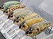 wLure Minnow Crankbait for Bass Fishing Bass Lure Jerkbait Fishing Lure (HC55KB, with Tackle Box)