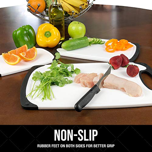 Raj Plastic Cutting Board Reversible Cutting board, Dishwasher Safe