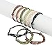 Fun Express - Camouflage Rope Bracelets - Jewelry - Bracelets - Friendship Bracelets - 72 Pieces