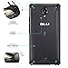 BLU R1 HD Case, POETIC Affinity Series Premium Thin/No Bulk/Slim fit/Clear/Dual Material Protective Bumper Case for BLU R1 HD (2016) Black/Clear