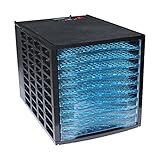 Homcom 05-0056 10 Tray 600w Dehydrator Fruit Vegetable Food in Black