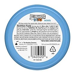 ICE BREAKERS DUO Cool Orange Flavored Sugar Free