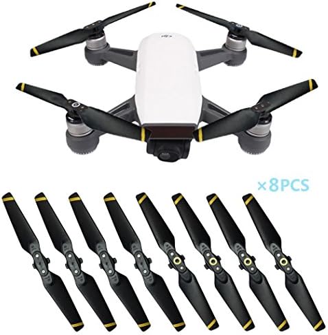 ZLFT Foldable Quick Release CW CCW Blade 4730S Propeller Prop for DJI Spark Drone(4Pair)