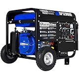 DuroMax XP12000E Gas Powered Portable Generator-12000 Watt-Electric Start- Home Back Up & RV Ready 50 State Approved