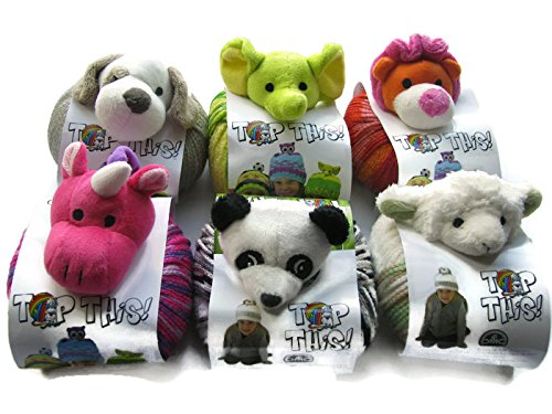 Dmc top this! hat kits, 6-pack (animal2)