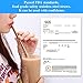 JOYECO 4 Pcs Stainless Steel Boba Straws, FDA Standard Big Straws Smoothies Reusable, 0.5 inches Wide Straw 9.5 inches Long for Bubble Tea, Juice, Thick Milkshakes, Rose Copper