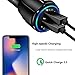 Car Charger,UBYMI 30W Fast Car Charger Adapter Dual Port with Quick Charge 3.0, Compatible with iPhone X/XS/XR/XS Max/ 8/7 / 6 / Plus,and More