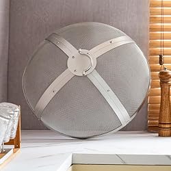 VEVOR Fire Pit Spark Screen Round 27", Reinforced