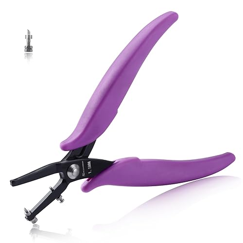 SPEEDWOX Metal Hole Punch Pliers Round Hole Punch Pliers For