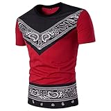 WYTong Top Sale Men's Summer Casual African Print T