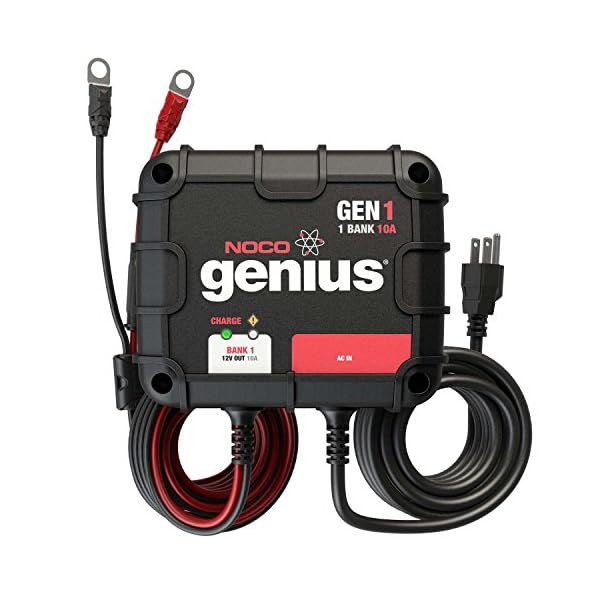 NOCO-Genius-GEN1-10-Amp-1-Bank-Waterproof-Smart-On-Board-Battery-Charger NOCO-Genius-GEN1-10-Amp-1-Bank-Waterproof-Smart-On-Board-Battery-Charger