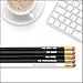Fresh Prints of CT Steve Jobs The Crazy One - Inspirational Pencils Engraved With Funny And Motivational Sayings For School And The Office