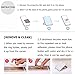 Cell Phone Ring Holder, ANIN 4 Packs Animal Finger Grip Metal Kickstand Stand for Universal Smartphone iPhone Samsung Galaxy S8 LG Huawei - Cat, Bear, Rabbit, Mouse