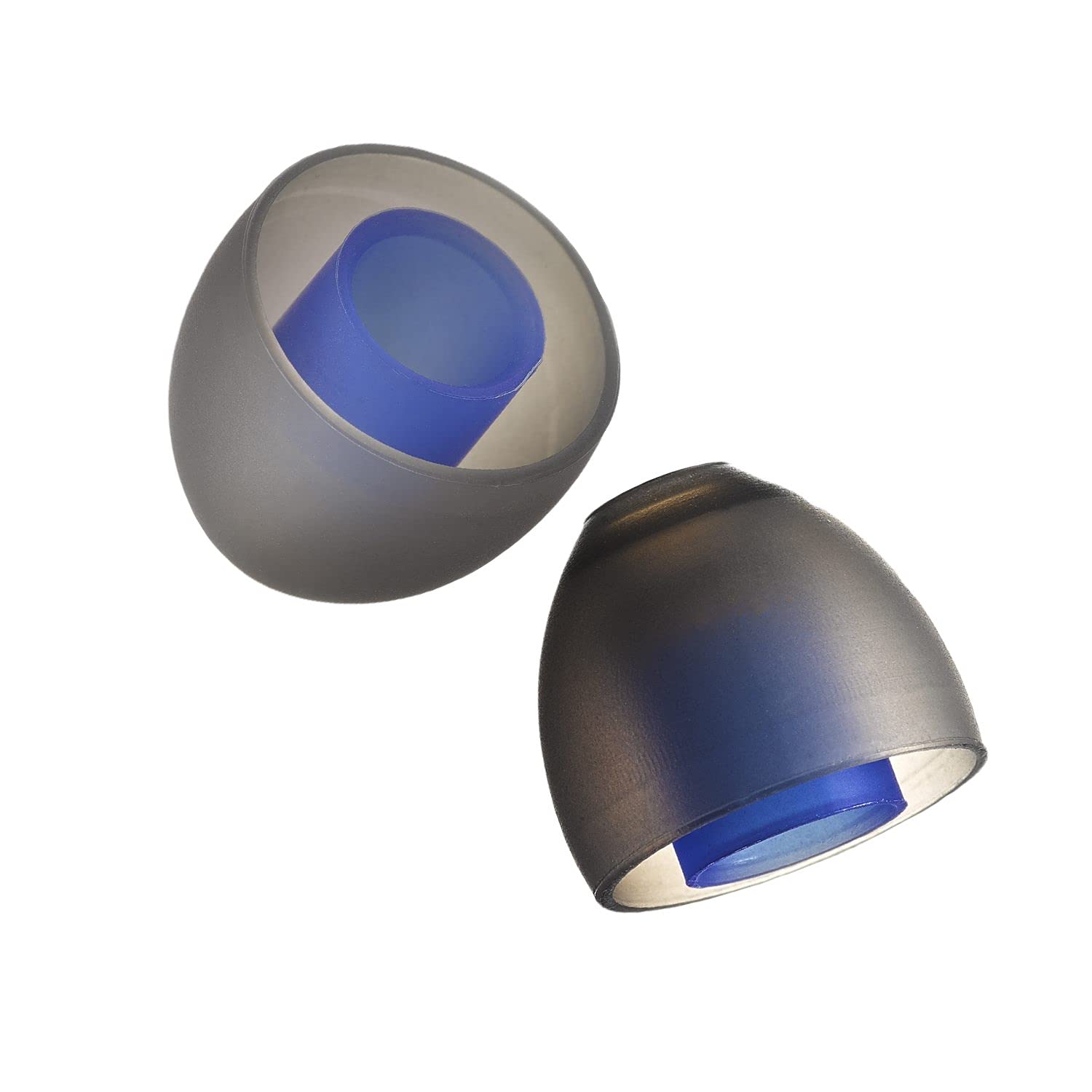 SpinFit CP155 for Wide and Long IEM Nozzle - L - Patented Silicone Eartips for Replacement (2 Pairs) (for Nozzle Diameter from 6-7mm)