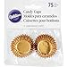 Wilton Gold Foil Bon Bon Baking Cups, Pack of 75