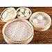 Naomi Parchment Paper Liners-Air Fryer-100pcs - 9 Inch Round-Bamboo Steamer Liners Great for Cooking all Foods Vegetables Rice Dim Sum