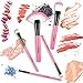 Makeup Brushes - 32 PCs Makeup Brush Set Premium Synthetic for Cosmetic Foundation Blending Blush Powder Blush Concealers Eye Shadows Brushes Kit