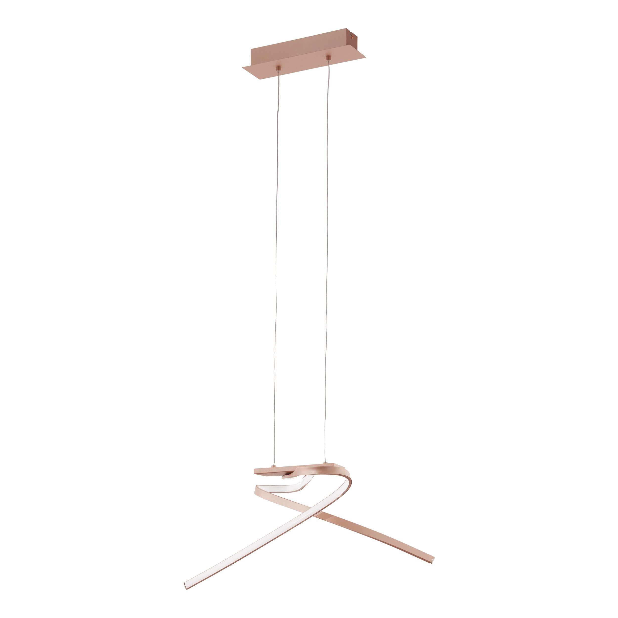 EGLO Light Hanging Light. Rose Gold
