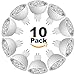 SUNTHIN Pack of 10 MR16 LED 6.5 Watt 2700K Warm White 500lm 60 Watt Replacement Spot Light Bulb UL Listed MR16 LED Bulbs MR16 Non Dimmable