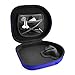 Geekria Shield Headphones Case Compatible with Sony WH-1000XM5/1000XM4/1000XM3/ULT900N/910N, Replacement Hard Shell Travel Carrying Bag with Cable Storage (Blue)