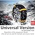 Car Snow Chains for Car Suv Truck,Anti Slip Tire Chain,Adjustable Universal Emergency Thickening Anti Snow Cables,Winter Driving Security Chains,Traction Mud Snow Chains-Fit for Tire Width: 185-295mm