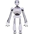 AZ-ONANZO The Wild Robot Plush Toy, 13.7in Adjustable Robot Plush Toy, Soft Robot Plush Gift for Kids and Fans, Grey